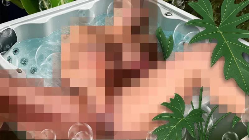 Und spritze im whirlpool