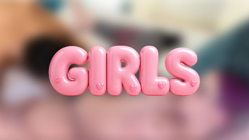 GG collab with BambiDreamPie - strap on, pussy fucking, making out,