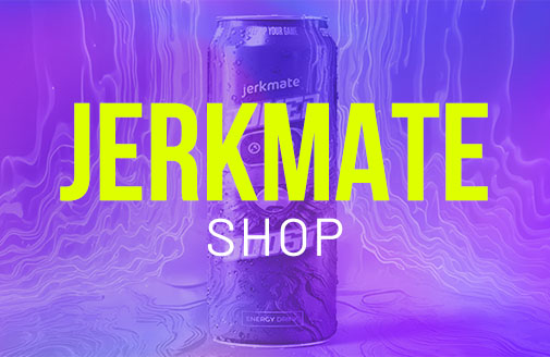 Jerkmate Shop: Power Boost Energy Drink, Reinigungstücher und Ranked Drip für die Goon Gods