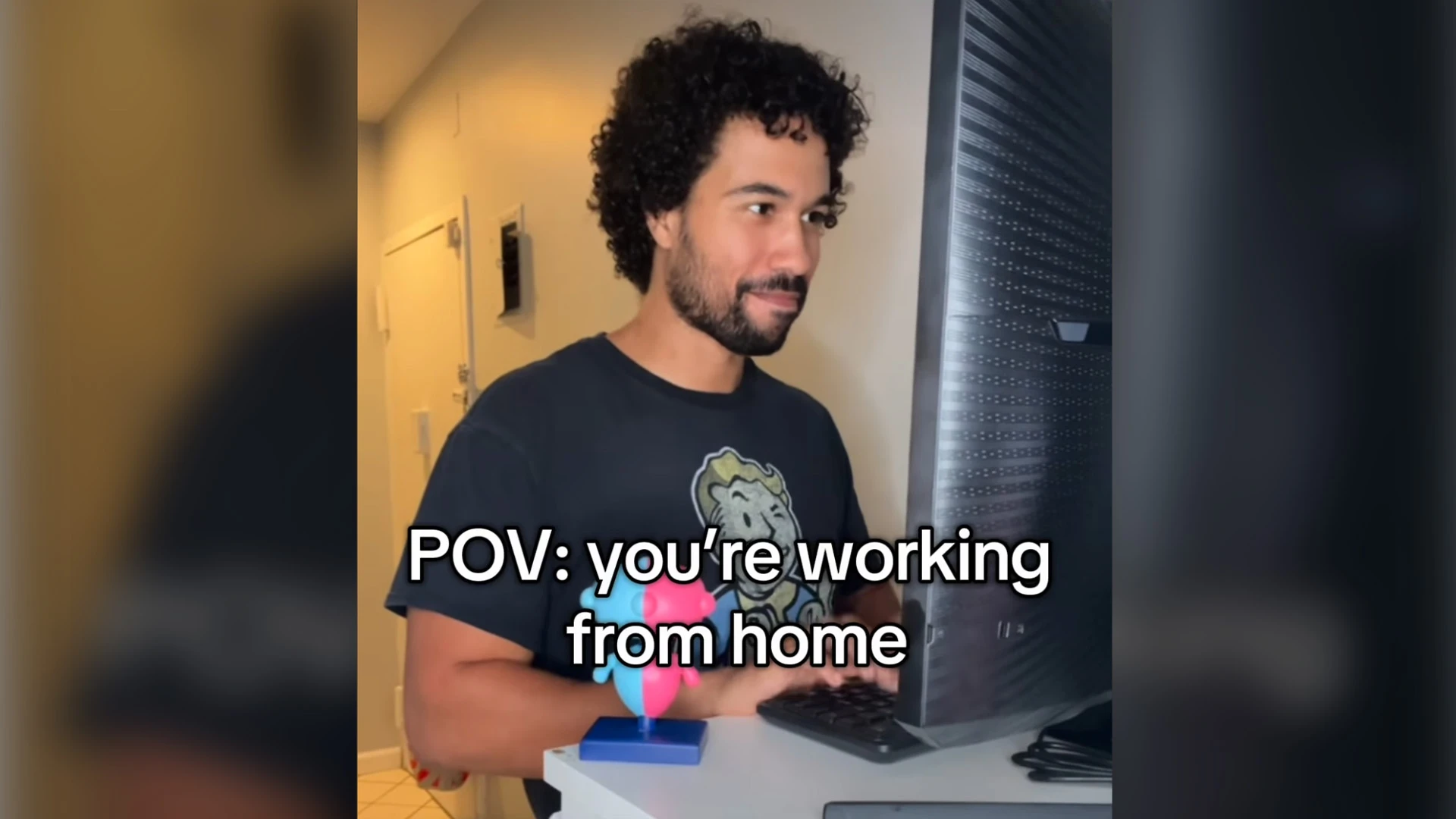 Homeoffice, ich versuch mich zu konzentrieren