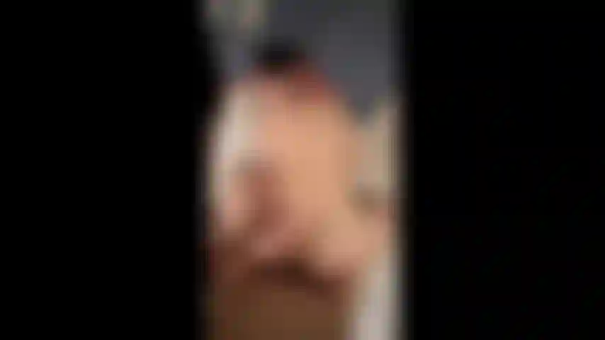 Railing my gf Lea from behind