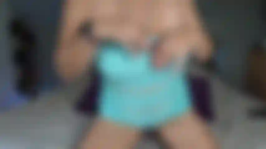 Masturbation with Vibe Spread Wide Short