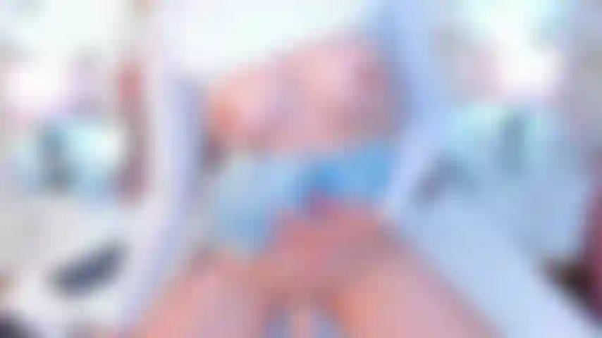 The moisture makes your hard cock penetrate my pussy more easily while I ride you. Use your hands and tongue on my small tits, I'm all yours.