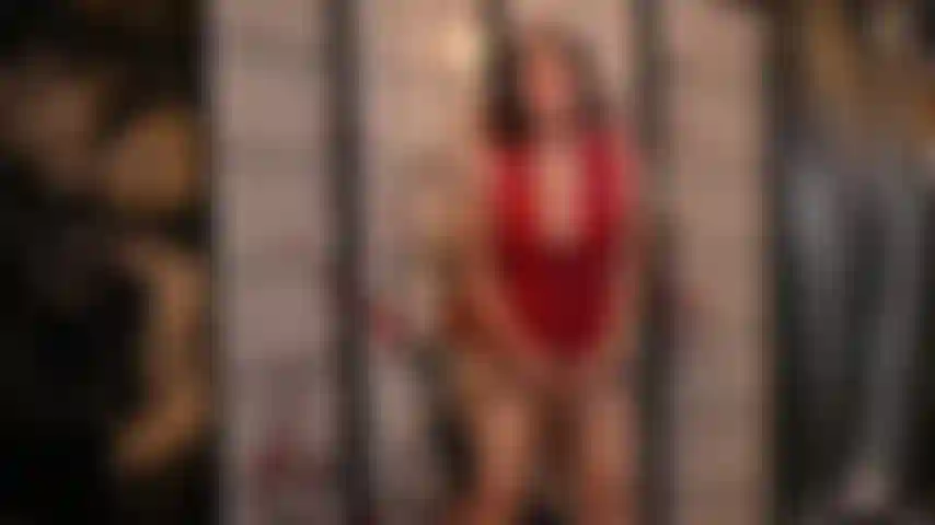 Serving Your Strap-on Latex Mistress