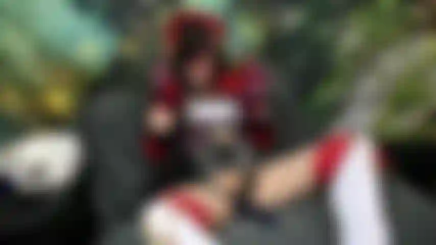 Genshin impact amber-bondage-orgasmen mit zauberstab.