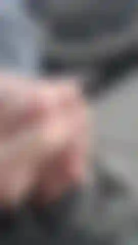 On lunch jerking it, tasting my precum