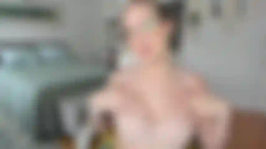 Spreading Lotion On My Big Tits