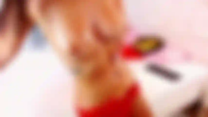 Tan lines, oiled body, wet pussy!