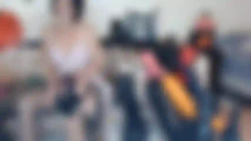 Fick einen großen nylonschwanz hart.