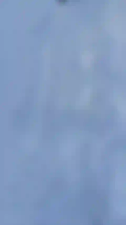 Der versucht, aus dem schnee herauszukommen.