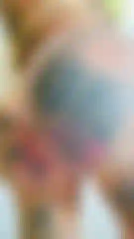 Phat ass bikini walking in kitchen tease