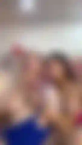 sucking a double ended dildo