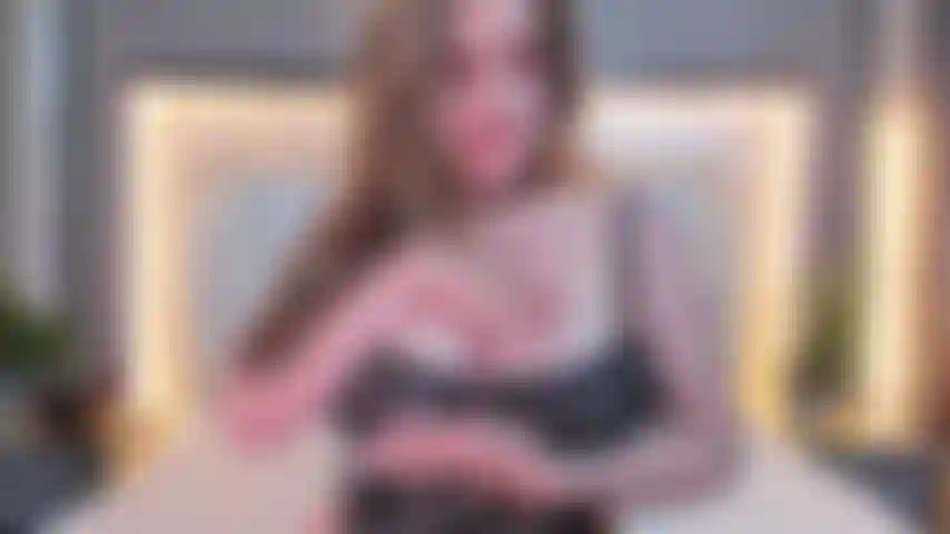 He plays with my hard nipples and squeezes my huge, perverted tits...