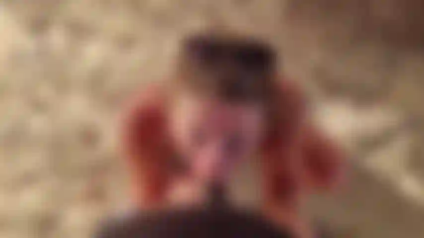 Sneaky Blowjob On The Beach