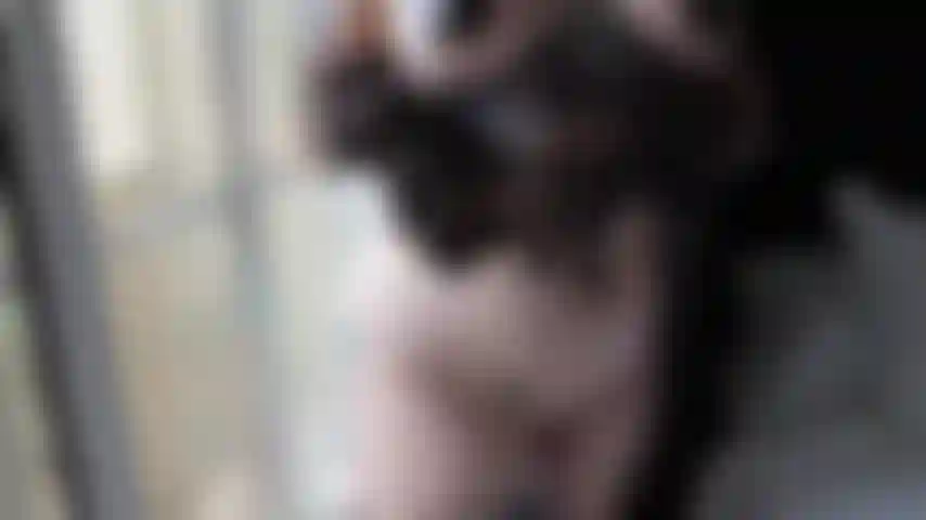 Spitzenhandschuh stopft sich in meine fotze.