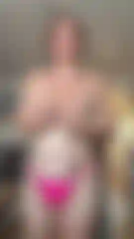 sexy and sultry video of me in my pink bikini thong, playing with my pussy and bending over to expose my dark asshole