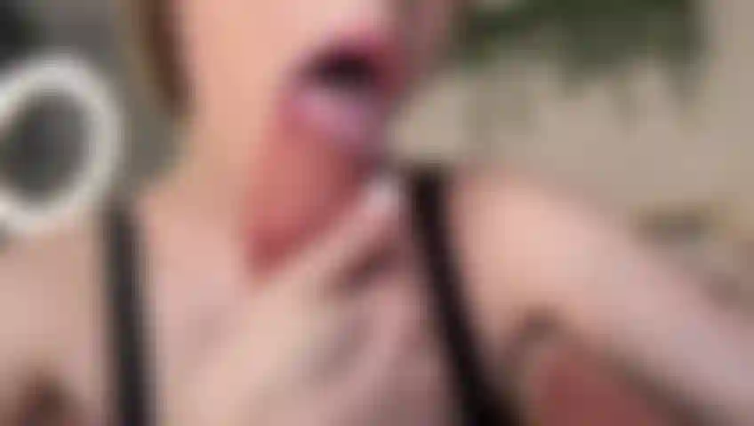 teasing your cock 👅