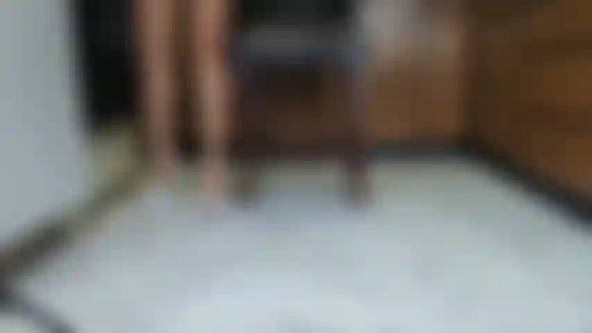 Weiße stripper-heels.