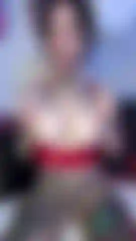 Clown-make-up ahegao titty-bounce (keine pixel).