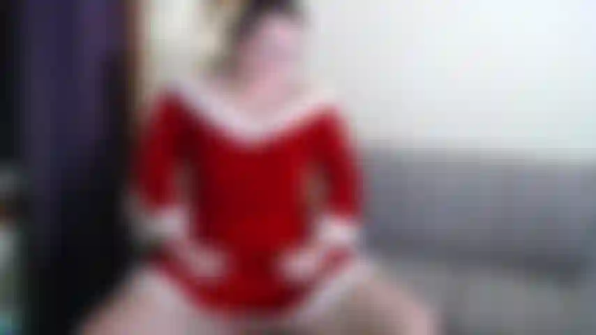 Frau. Claus, und nehme eine vorschau auf einen dicken 9-zoll-dildo.