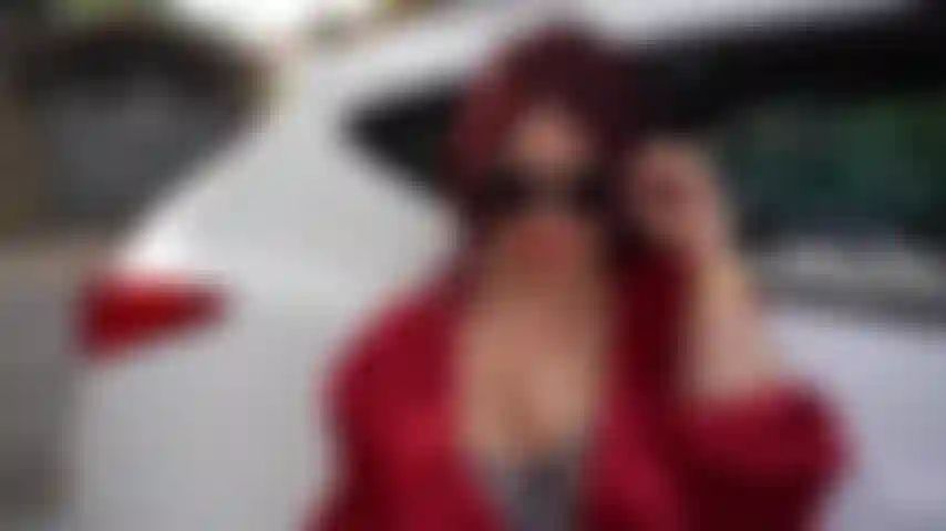 Sexy und lustig im freien.