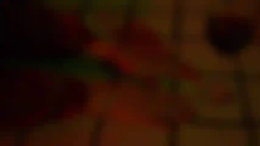 Rauchender heißer abend in der küche.
