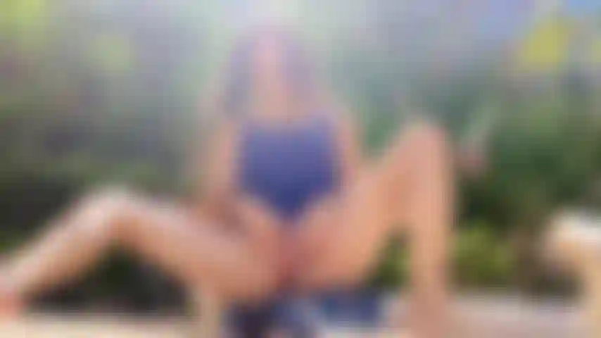 Masturbation am strand.