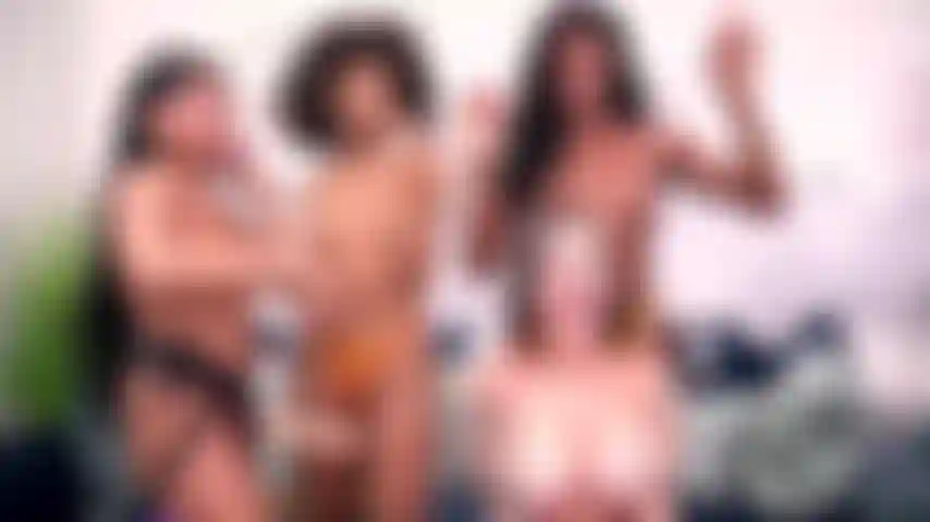 Geil und stolz – anna chambers, nicole kitt und olivia jay reiten abwechselnd auf glutschnee.