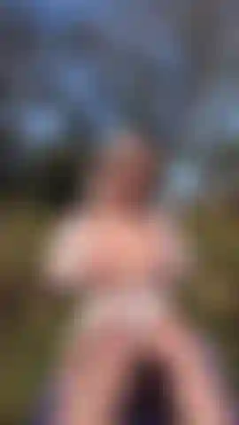 It was a nice day so I decide to take my new big fat dildo outside and give myself a nice big orgasm in the sunshine