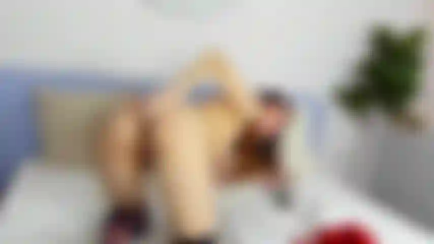 Doppelpenetration, beine hoch!