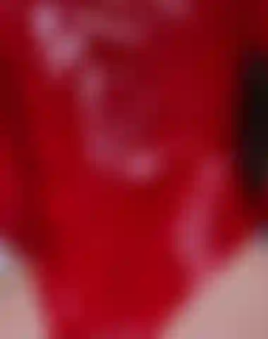 Mein neues rotes pvc-outfit.