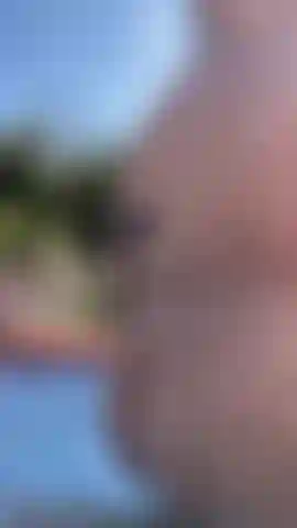 Swimming naked