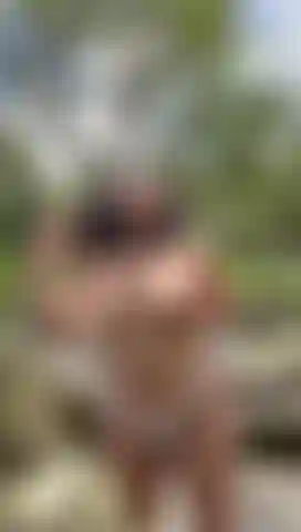 Between the public and the forbidden... this is how I undress and play  for you in the river