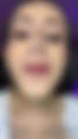 Saliva game full of bubbles on my big tongue