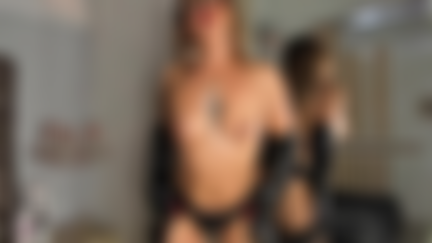 Eine sexy mama in öl.