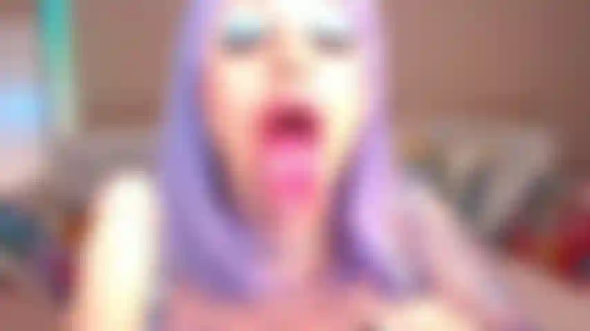 98.1. Teaser!!!! 10 Min., Langsames blowjob-video, mundfetisch, extra schlampiger tiefer augenkontakt, gepiercte feuchte zunge.