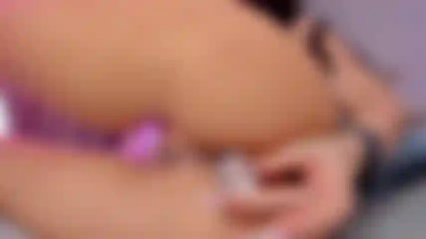 Analplug, cremige muschi.