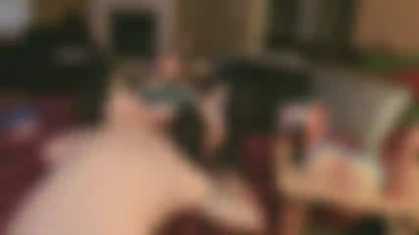 Daddy's little wet mess