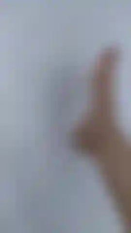 Big feet, bare feet in the snow.