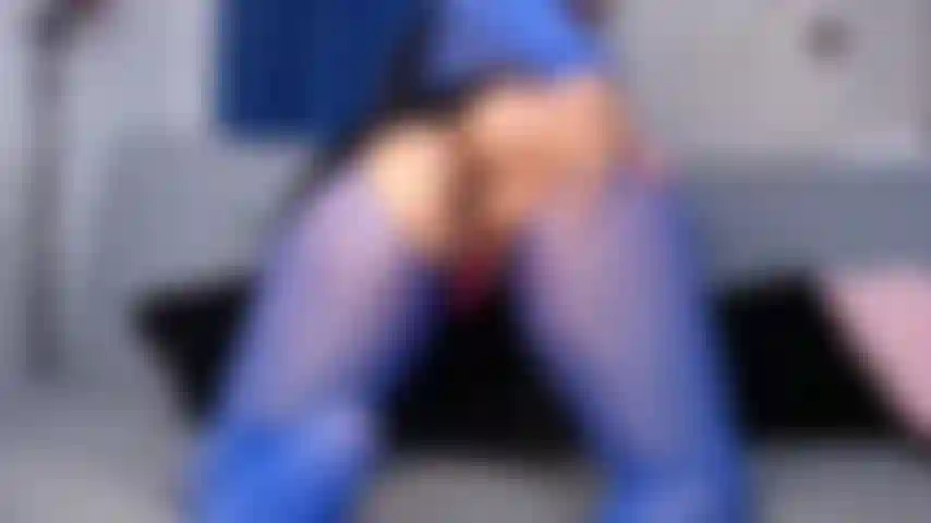 Analtraining in meinem strumpfanzug.