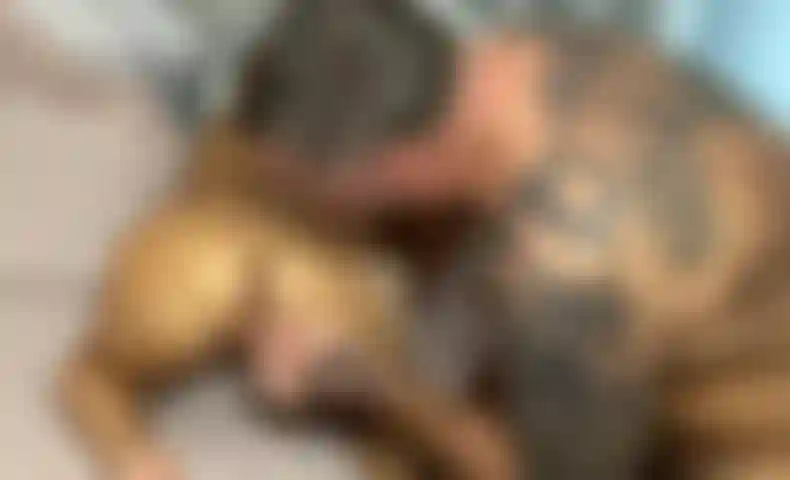 My turn to give Anna the cucumber