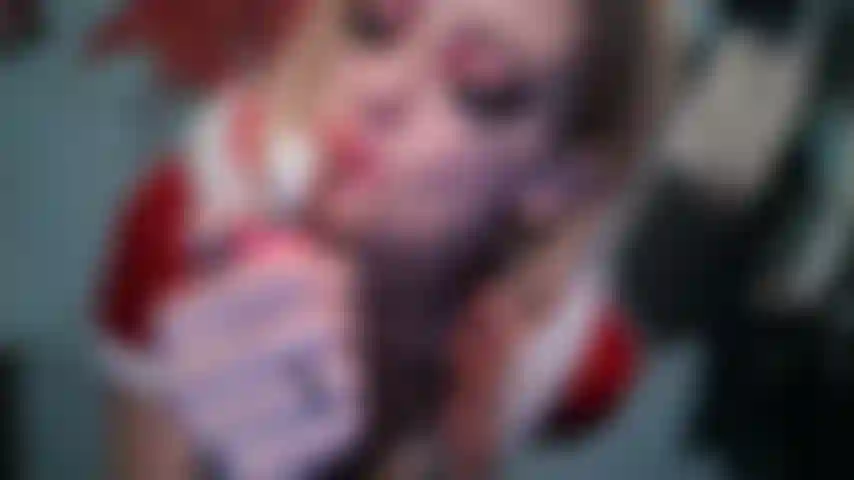 Die striptease raucht.