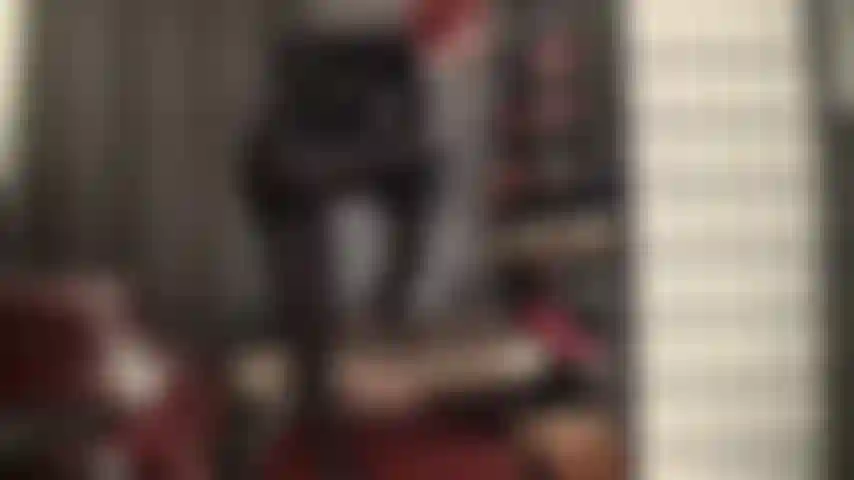 Glossy layers and the scent of her worn shoes - Mistress' body in this suit is a sight to behold. It gets so hot as she adds stockings and high gloss pantyhose, teasing you with the scent of her worn heels. Wow!