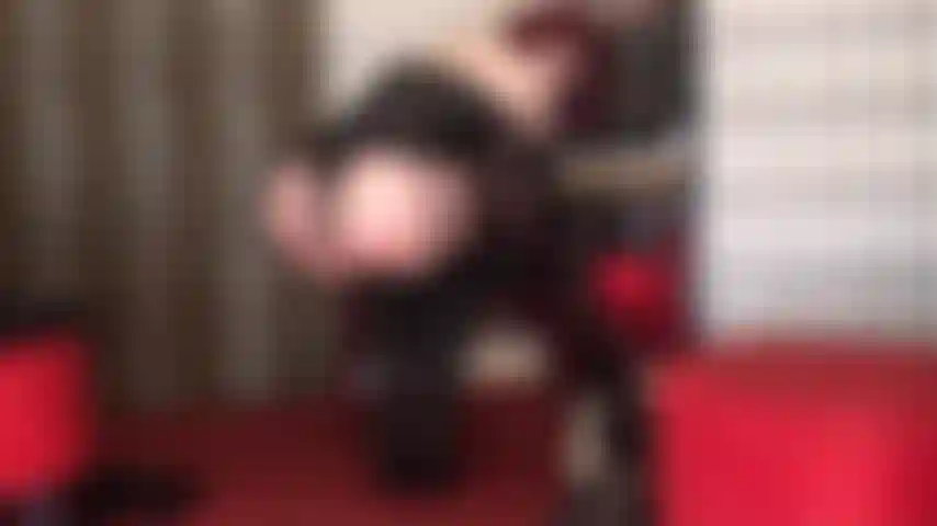 Mache facesitting in diesem heißen outfit aus strümpfen, strumpfbändern, lederkorsett, overknee-stiefeln und langen lederhandschuhen … stellen sie sich diesen unglaublichen nackten hintern vor, der auf ihr gesicht gesenkt wird, während die herrin ihre pobacken spreizt.