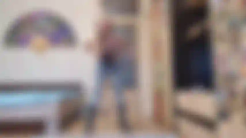 4K JEANS FETISH, SQUEEZING MY ASS AND TITS, BOOT HUMPING