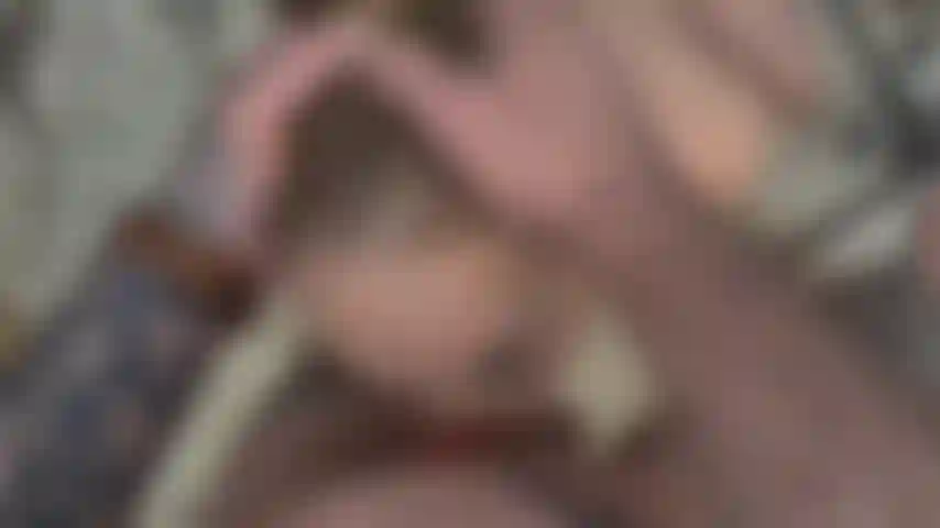 pov face fuck with nose clamps on