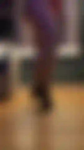 BBW Heels and Feet tease, wearing red lingerie