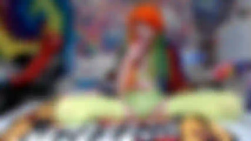 Sexy monstress, geil an halloween, fingerficken, necken + blinken.