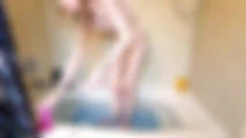 Hinter den kulissen rasiere ich sexy.