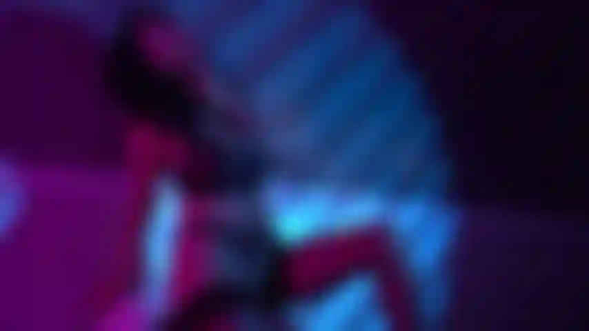 Sinnlicher striptease.